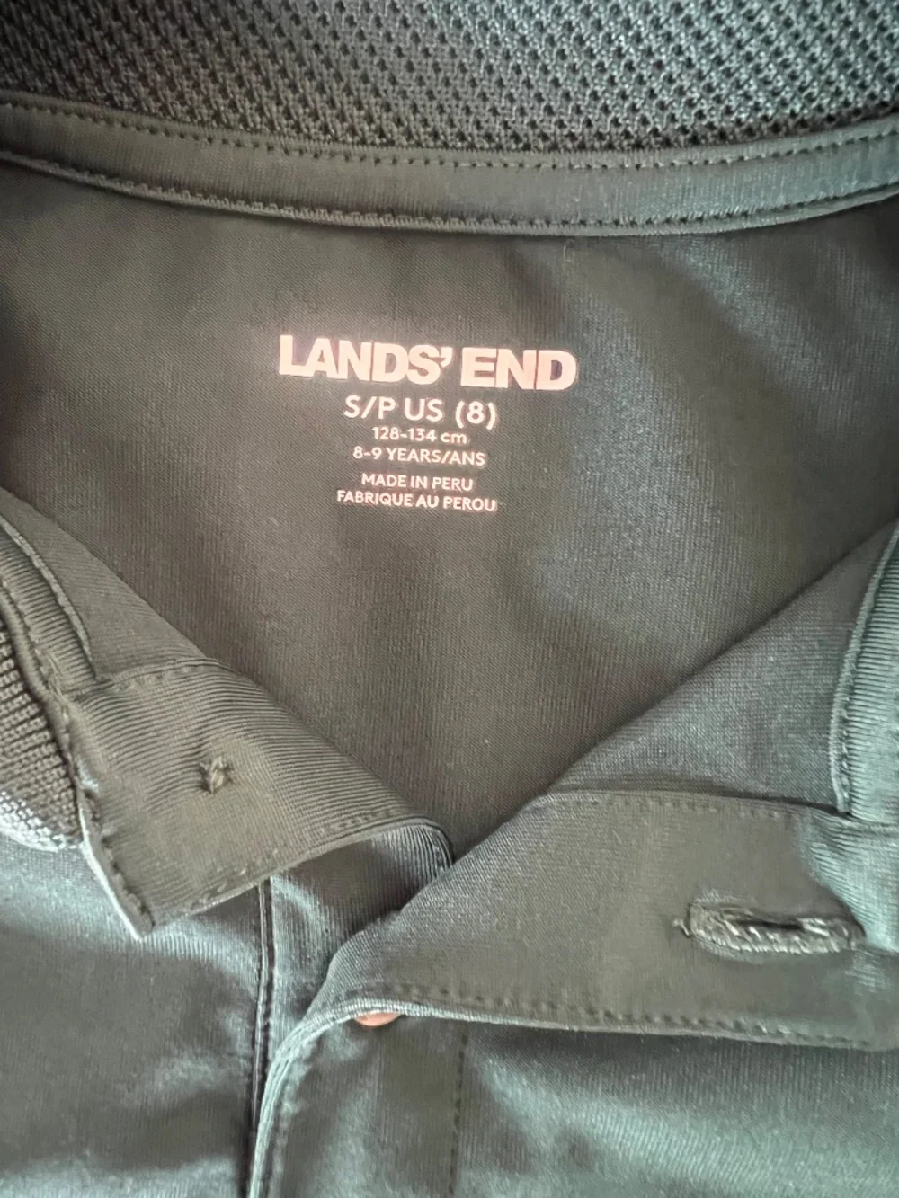 Lands' End Boys School Uniform Polo Bundle-Set of 4 (Size S/8) - Picture 3 of 3